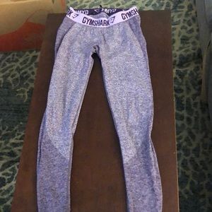 Purple leggings